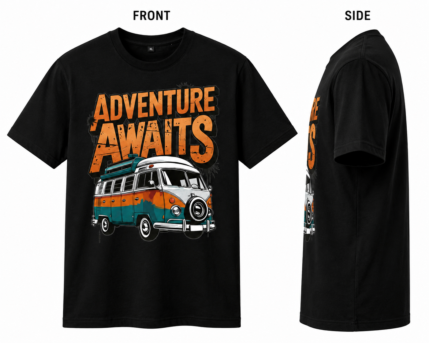 Adventure Awaits Graphic T-Shirt