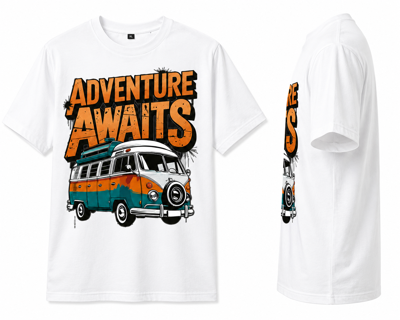 Adventure Awaits Graphic T-Shirt